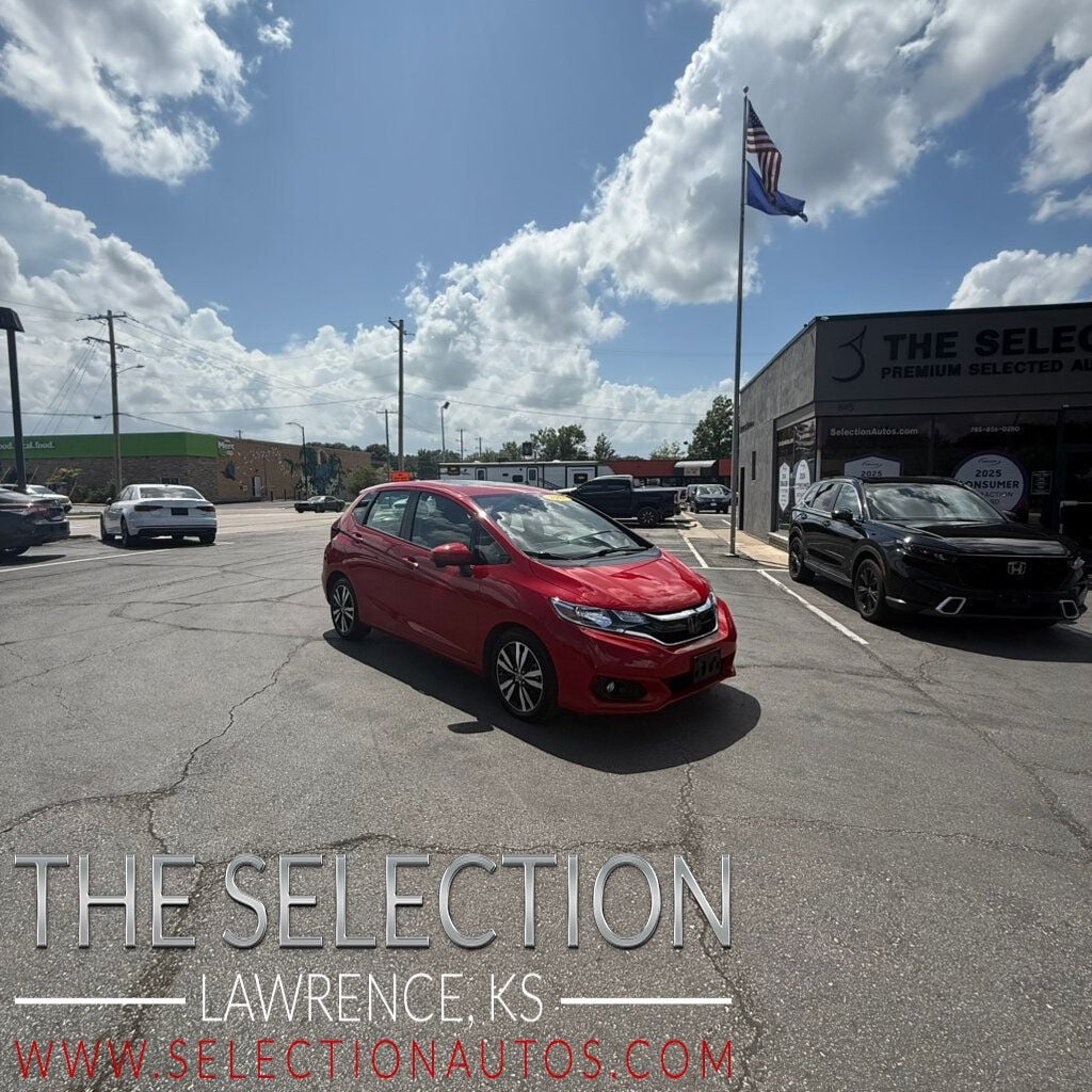 Milano Red 2018 Honda Fit Hatchback Front-Wheel Drive Automatic