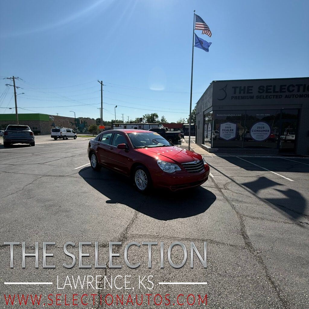 Inferno Red Crystal Pearl 2007 Chrysler Sebring Sedan Front-Wheel Drive 4-Speed Automatic