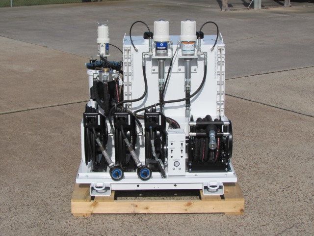 0 TTC Lube Skid 2-40G Product / 80G Waste / Grease  - 11904130 - 0