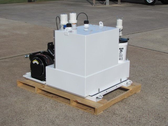 0 TTC Lube Skid 2-40G Product / 80G Waste / Grease  - 11904130 - 4