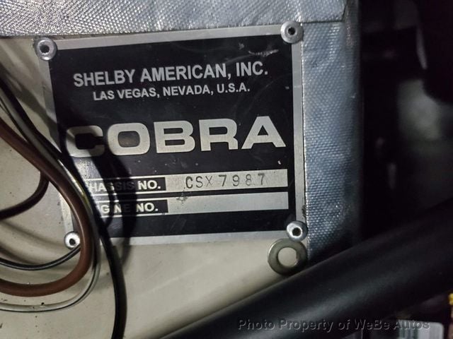 1964 Shelby Cobra FIA 50th Anniversary For Sale - 20472437 - 58