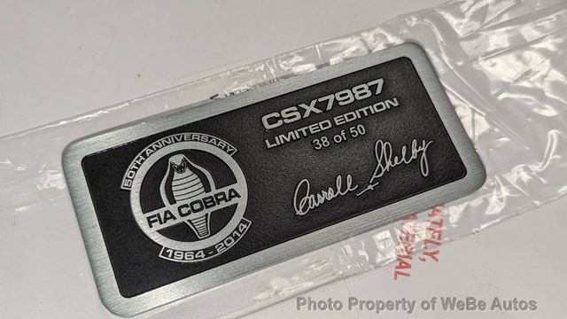 1964 Shelby Cobra FIA 50th Anniversary For Sale - 20472437 - 59