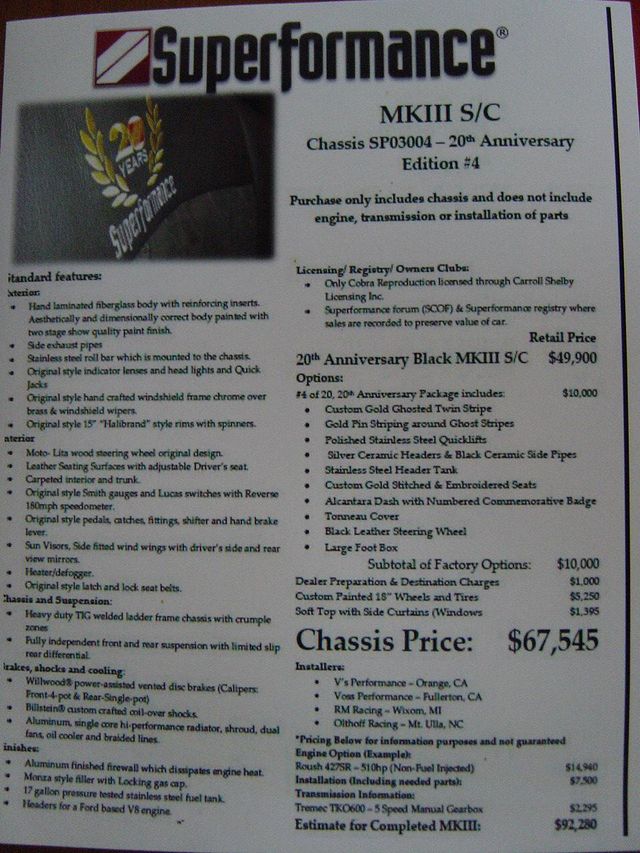 1965 Superformance MKIII 20th Anniversary - 11624422 - 18