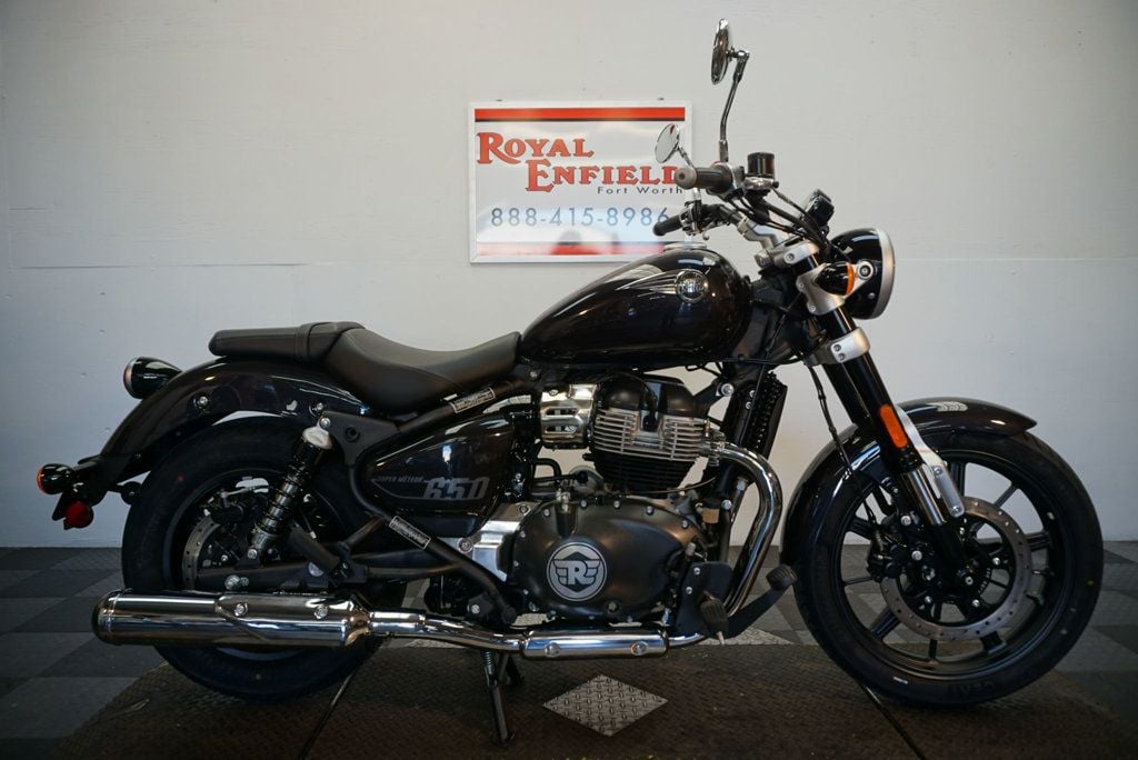 2004 ROYAL ENFIELD SUPER METEOR 650 ASTRAL BLACK - 22494226 - 0