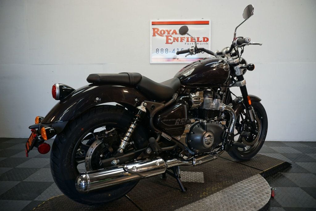 2004 ROYAL ENFIELD SUPER METEOR 650 ASTRAL BLACK - 22494226 - 5