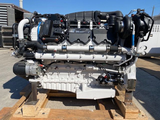 2017 Caterpillar PAIR of New C32 1800HP  each Tier 3 Diesel Marine Engine - 23048559 - 4