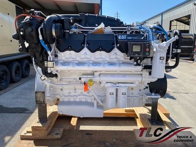 2017 Caterpillar PAIR of New C32 1800HP Tier 3 Diesel Marine Engine