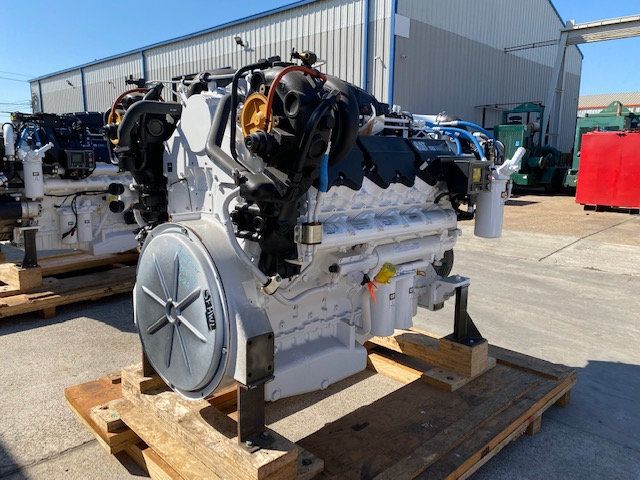 2017 Caterpillar PAIR of New C32 1800HP Tier 3 Diesel Marine Engine  - 23048559 - 1