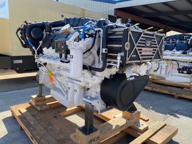 2017 Caterpillar PAIR of New C32 1800HP Tier 3 Diesel Marine Engine  - 23048559 - 7