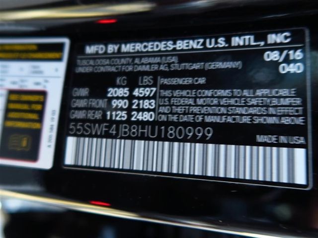 2017 Mercedes-Benz C-Class C 300 Sedan - 16812224 - 31