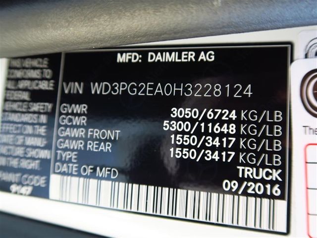 2017 Mercedes-Benz Metris Cargo Van Metris Cargo Van Standard Roof 126" Wheelbase Work - 17091108 - 10