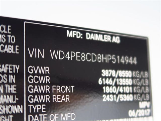 2017 Mercedes-Benz Sprinter Passenger Van 2500 High Roof V6 170" RWD - 16736354 - 9