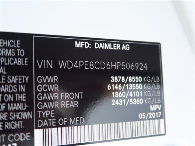 2017 Mercedes-Benz Sprinter Passenger Van 2500 High Roof V6 170" RWD - 16752347 - 10