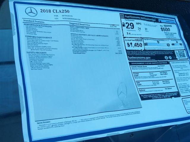 2018 Mercedes-Benz CLA CLA 250 Coupe - 17081841 - 9