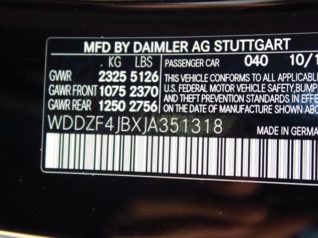 2018 Mercedes-Benz E-Class E 300 RWD Sedan - 17021425 - 10