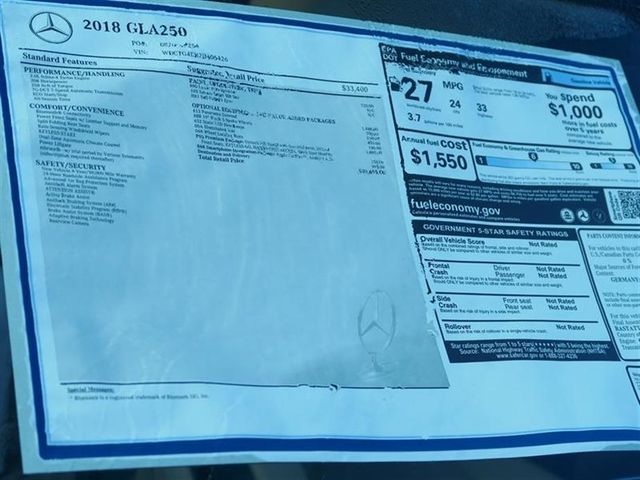 2018 Mercedes-Benz GLA GLA 250 SUV - 16643583 - 9