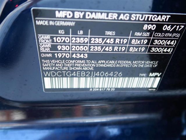 2018 Mercedes-Benz GLA GLA 250 SUV - 16643583 - 10