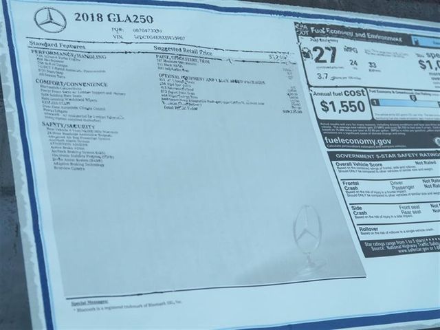 2018 Mercedes-Benz GLA GLA 250 SUV - 17026100 - 9