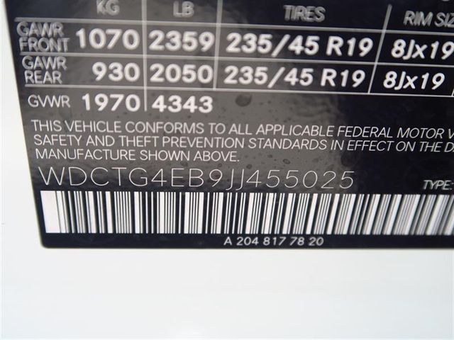 2018 Mercedes-Benz GLA GLA 250 SUV - 17037469 - 10