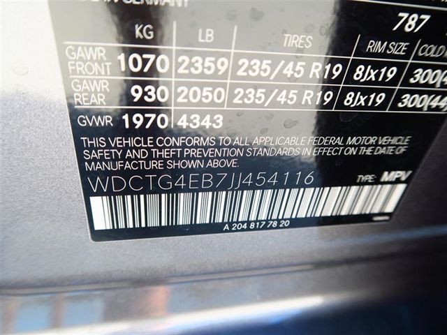 2018 Mercedes-Benz GLA GLA 250 SUV - 17062102 - 10