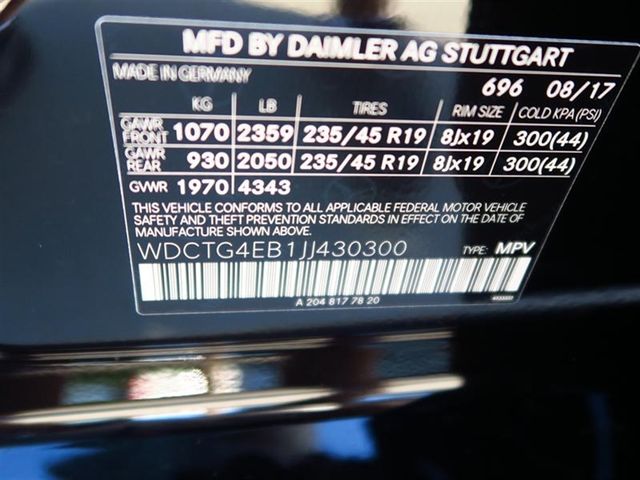 2018 Mercedes-Benz GLA GLA 250 SUV - 17076235 - 10