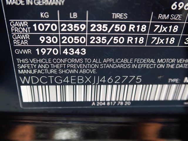 2018 Mercedes-Benz GLA GLA 250 SUV - 17086398 - 10