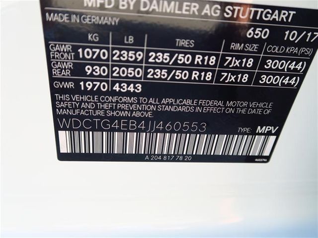 2018 Mercedes-Benz GLA GLA 250 SUV - 17086399 - 10