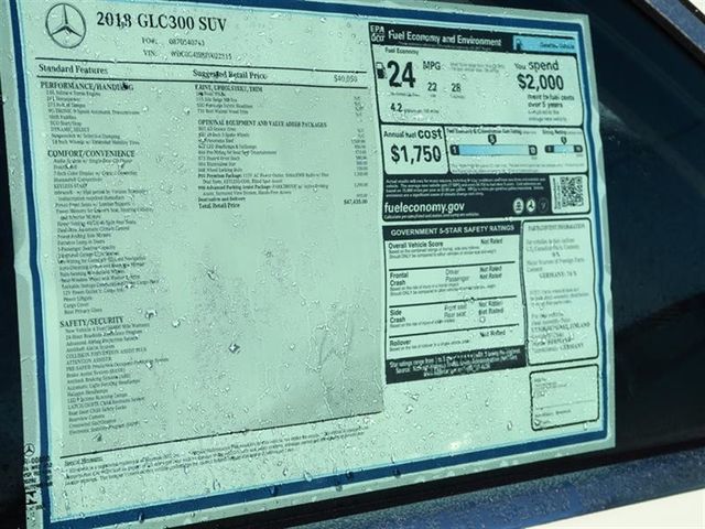 2018 Mercedes-Benz GLC GLC 300 SUV - 16756552 - 9