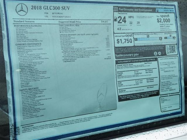 2018 Mercedes-Benz GLC GLC 300 SUV - 16776100 - 9