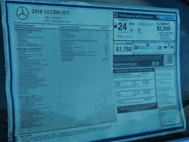 2018 Mercedes-Benz GLC GLC 300 SUV - 17071038 - 9