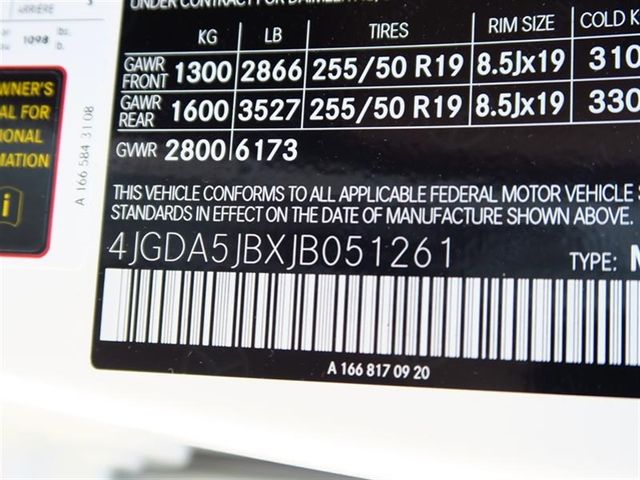 2018 Mercedes-Benz GLE GLE 350 SUV - 17042083 - 10