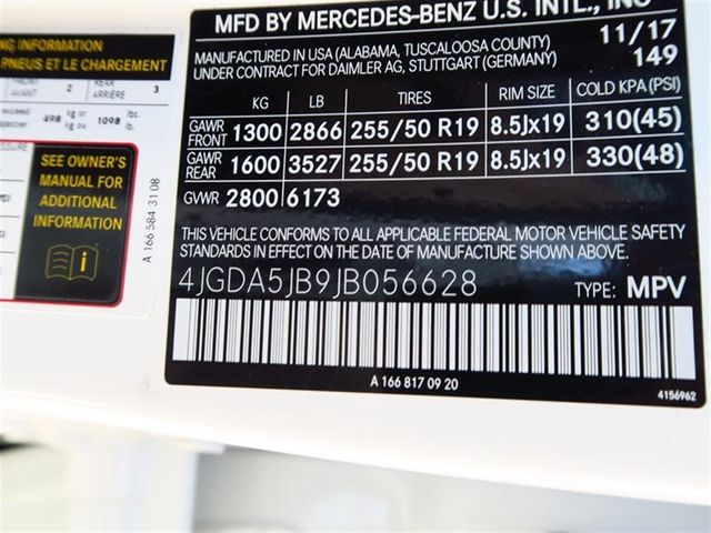 2018 Mercedes-Benz GLE GLE 350 SUV - 17104576 - 10