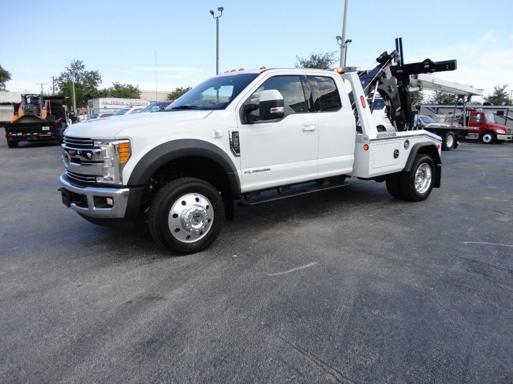 2019 Ford F550 XLT. LARIAT. 4X2 EXENTED CAB..JERRDAN MPL40 WRECKER TOW - 17644504 - 0
