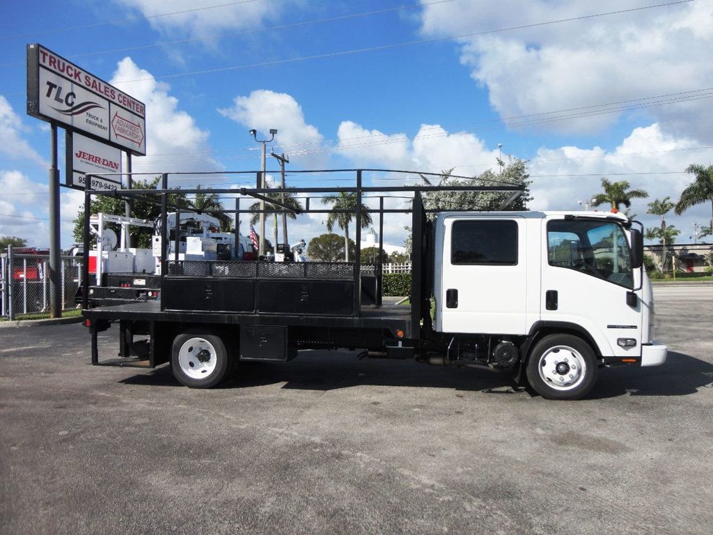 2019 Isuzu NPR HD 14FT PLATFORM FLATBED UTILITY TRUCK - 19913259 - 10