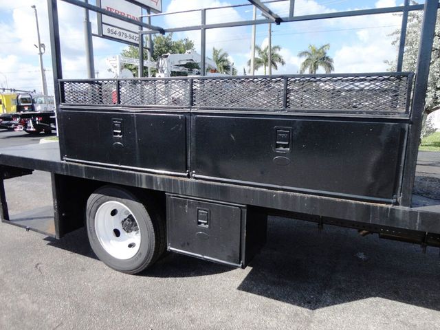 2019 Isuzu NPR HD 14FT PLATFORM FLATBED UTILITY TRUCK - 19913259 - 18