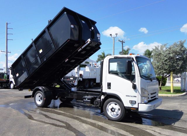 2019 Isuzu NPR HD 14FT SWITCH-N-GO..ROLLOFF TRUCK SYSTEM WITH CONTAINER.. - 19360192 - 8