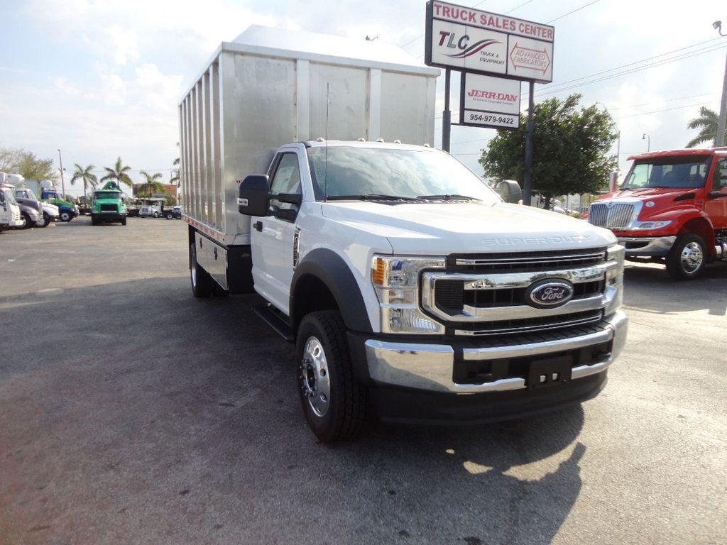 New Ford F600 7 3l Gas 4x4 14ft Chipper Dump Truck 22 000lb Gvw At Tri Leasing Corp Serving Pompano Beach Fl Iid