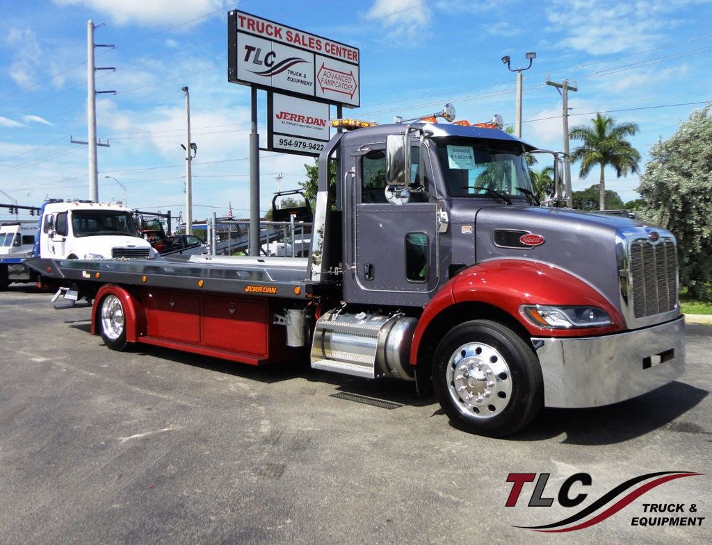 2020 Peterbilt 337 w/ 22ft Jerr-Dan Custom StepSide Classic Car Carrier - 19059715 - 0