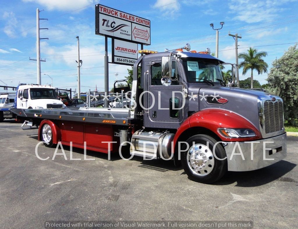 2020 Peterbilt 337 w/ 22ft Jerr-Dan Custom StepSide Classic Car Carrier - 19059715 - 46