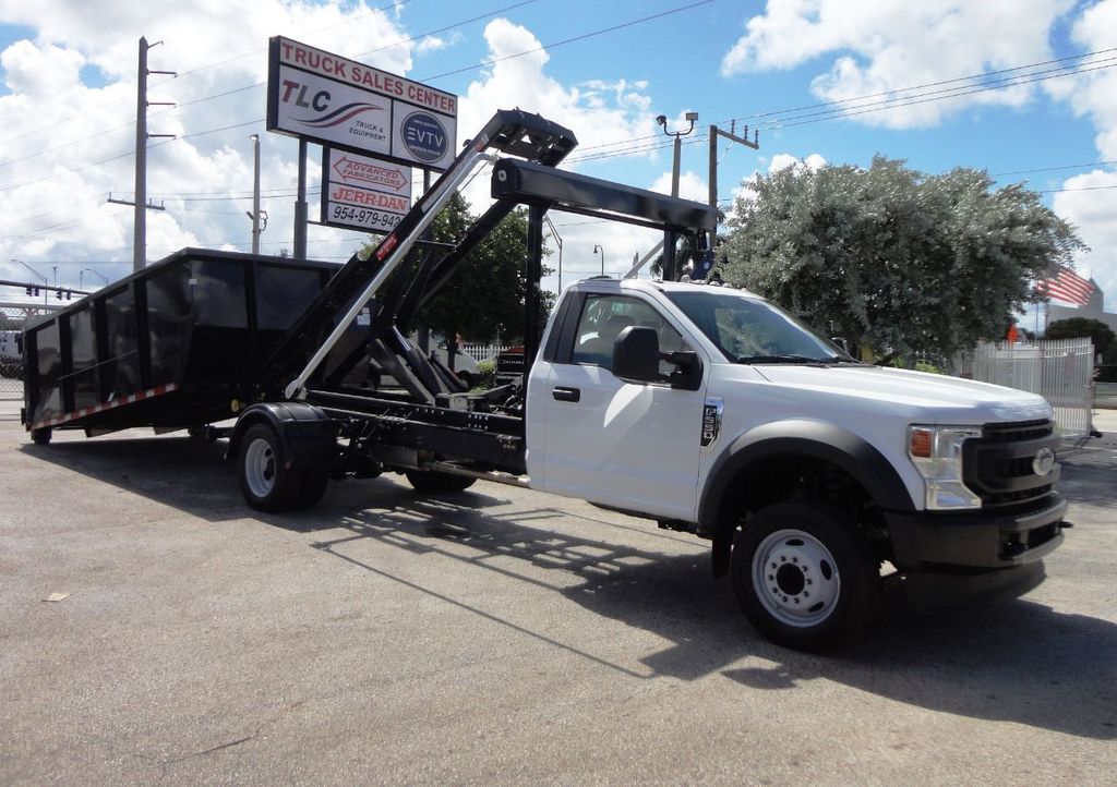 21 New Ford F550 14ft Switch N Go Rolloff Truck System With Container At Tri Leasing Corp Serving Pompano Beach Fl Iid