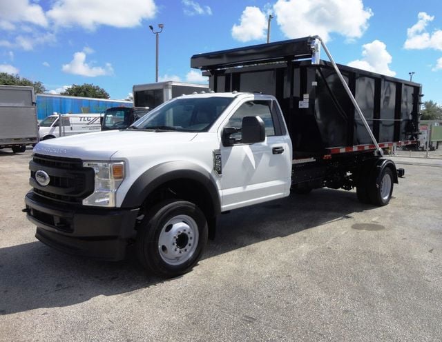 2021 Ford F550 14FT SWITCH-N-GO..ROLLOFF TRUCK SYSTEM WITH CONTAINER.. - 21051086 - 12