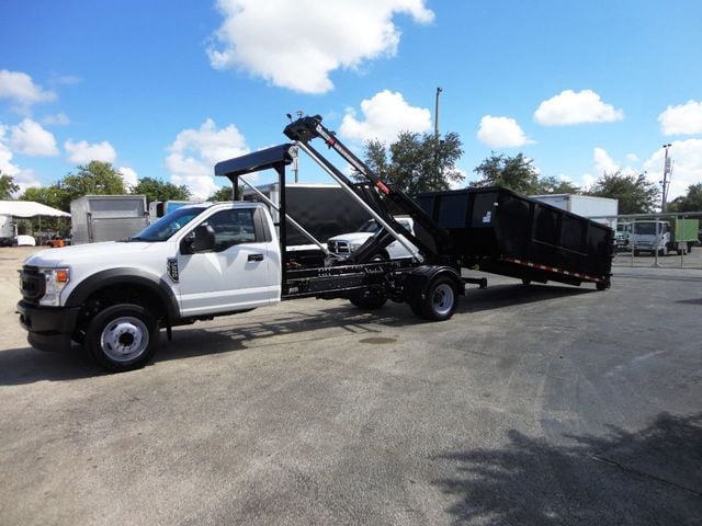 2021 Ford F550 14FT SWITCH-N-GO..ROLLOFF TRUCK SYSTEM WITH CONTAINER.. - 21051086 - 1