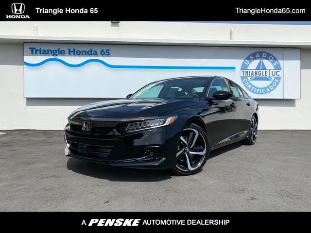 2021 New Honda Accord Sedan Sport Se 1 5t Cvt At Penskecars Com Serving Bloomfield Hills Mi Iid 20841307