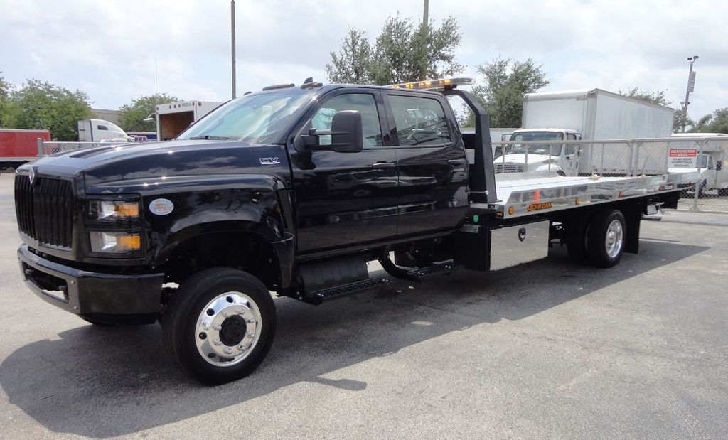 2021 International CV515 *4X4* 20FT JERRDAN ROLLBACK TOW TRUCK.. *CREWCAB* - 20744073 - 2