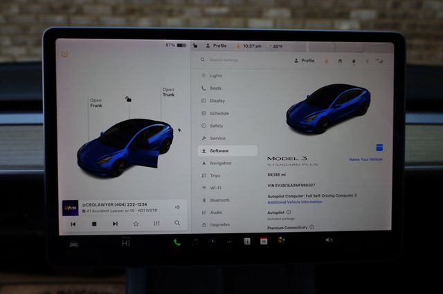 2021 Tesla Model 3 Standard Range Plus RWD - 22939971 - 36
