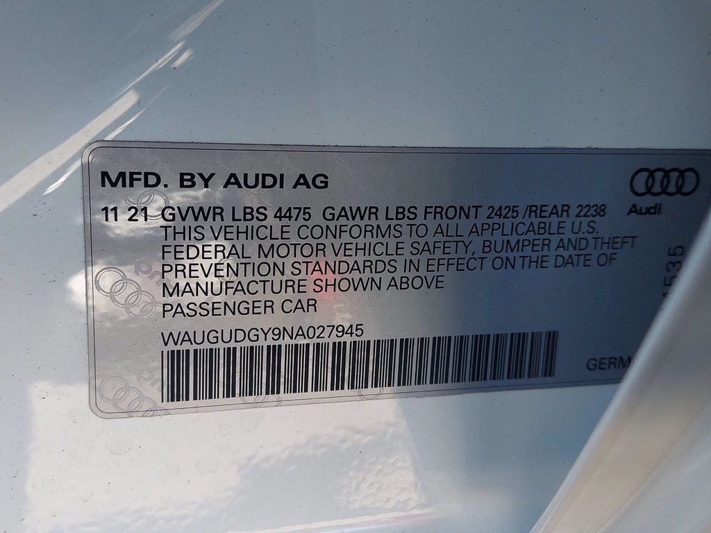2022 Audi A3 Sedan Premium 40 TFSI quattro - 21180412 - 9