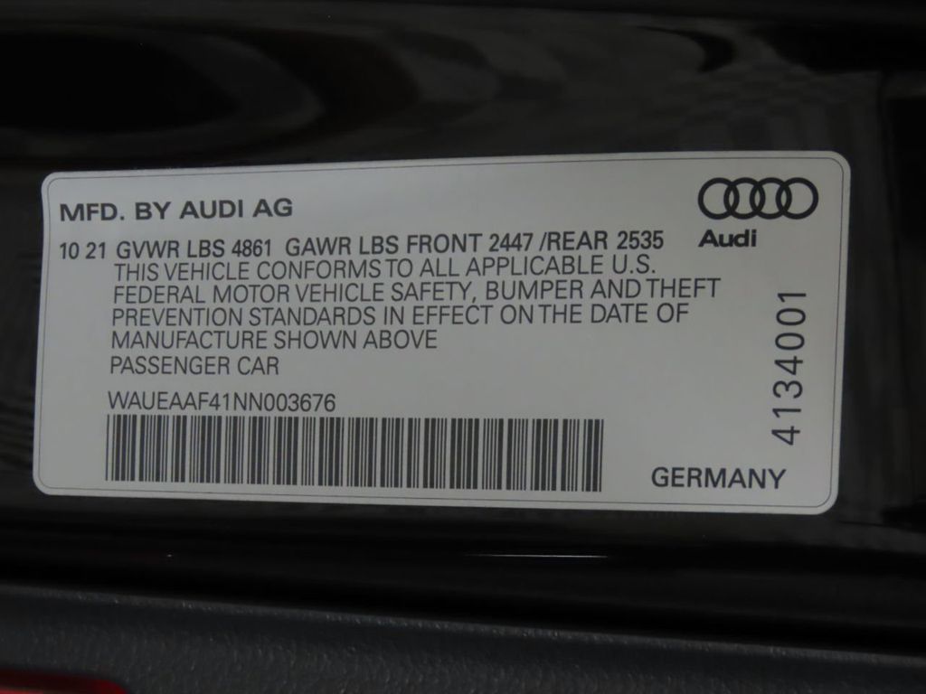 2022 Audi A4 Sedan S line Premium Plus 45 TFSI quattro - 21168941 - 33