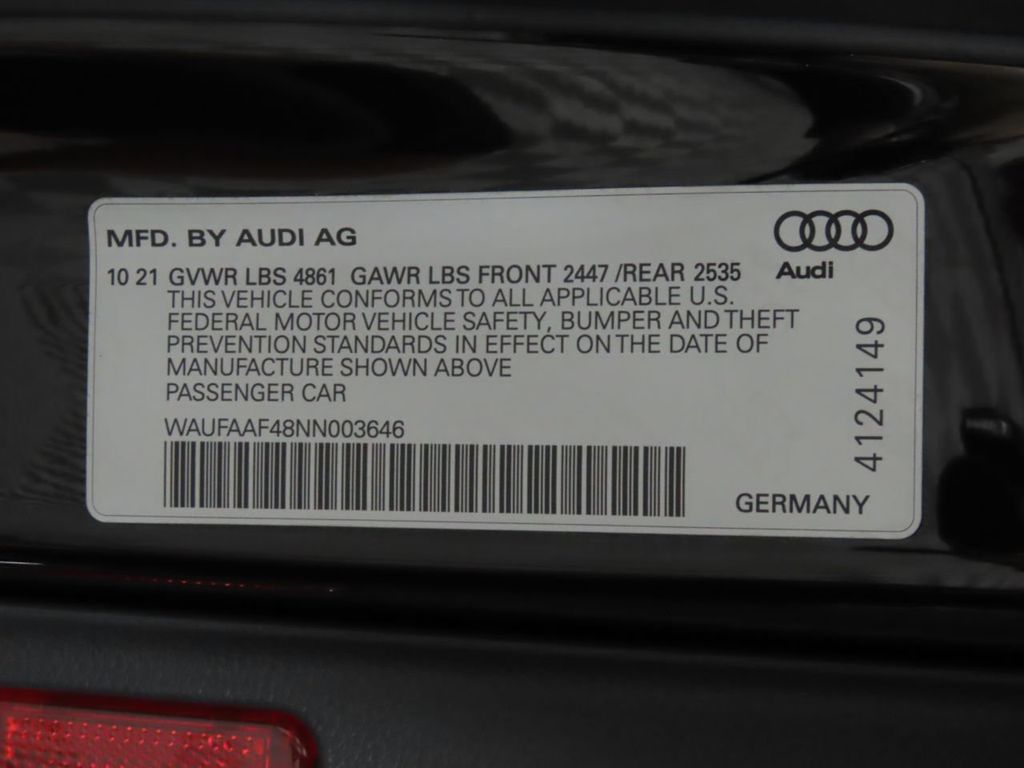 2022 Audi A4 Sedan S line Prestige 45 TFSI quattro - 21178100 - 33