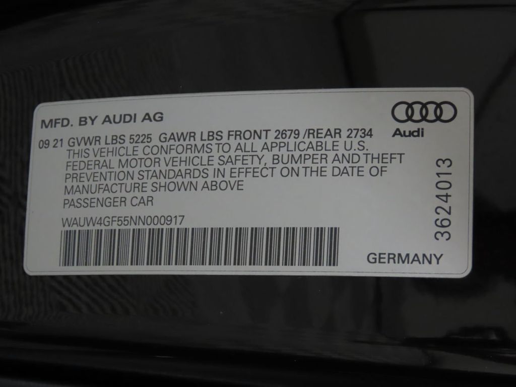 2022 Audi S5 Cabriolet Premium Plus 3.0 TFSI quattro - 21150136 - 38