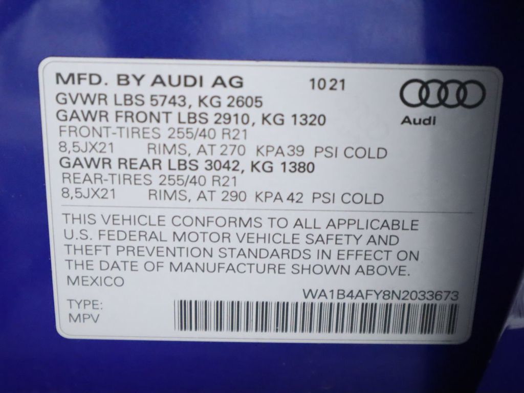 2022 Audi SQ5 Premium Plus 3.0 TFSI quattro - 21175554 - 31